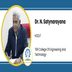 TKR College Of Engineering And Technology, HOD,IT: Dr. N. Satynarayana Interview